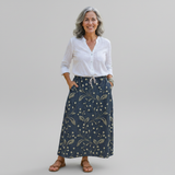 Genevieve - Wrinkle-Resistant Travel Skirt