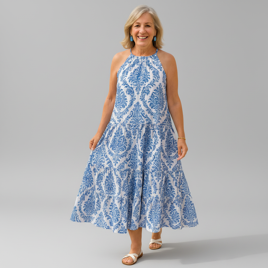 Georgia - Lightweight Coastal Dress