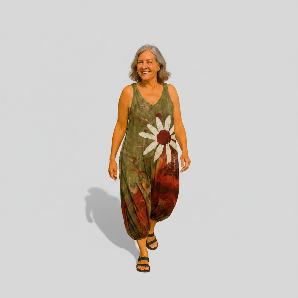 Bethany - Wide-Leg Flowy Jumpsuit