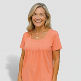 Savannah - Pleated Comfort Top