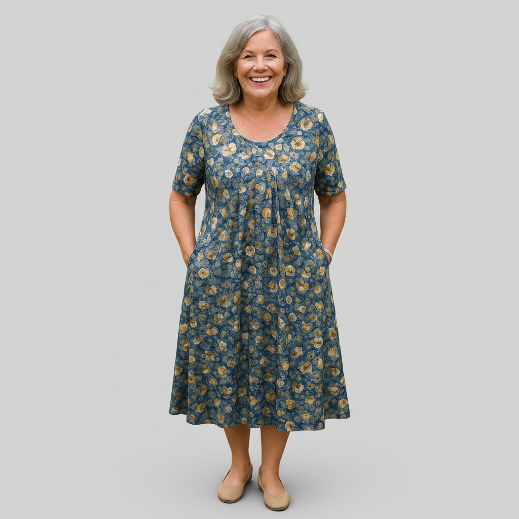 Genesis - Flowing Midi Dress