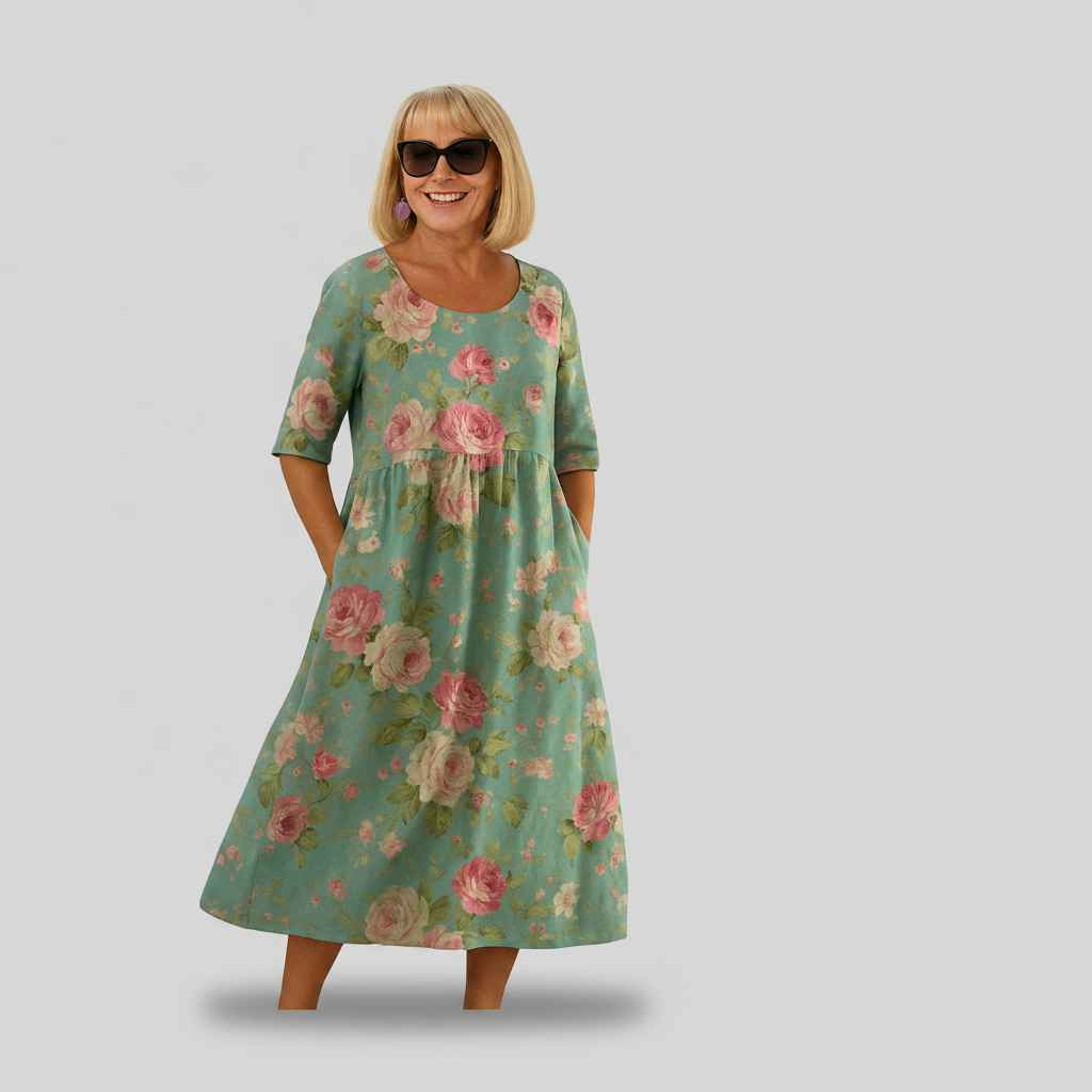 Scarlett - Relaxed Midi Dress