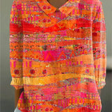 Maeve - Vibrant Mosaic Blouse