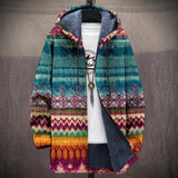 Nicole | Multicolor Aztec Stripe Print Jacket
