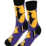 Charlotte | Halloween-Inspired Plus Size Cotton Socks