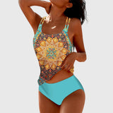 Veronica | Printed Swim Set