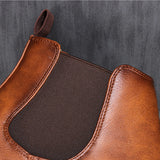 Evan | Brown Classic Chelsea Boots