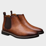 Evan | Brown Classic Chelsea Boots
