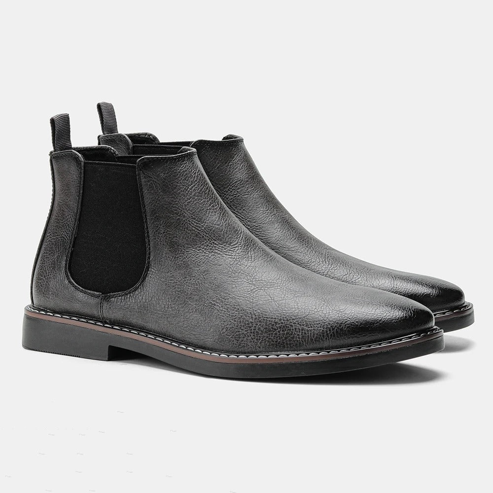 Evan | Brown Classic Chelsea Boots