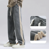 Aiden men's side stripe corduroy joggers, view 2