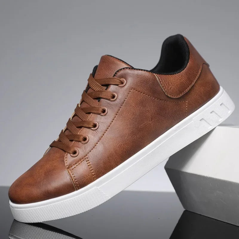 Marc | Brown Low-Top Sneakers