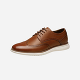 Francois | Brown Brogue Lace-Up Shoes