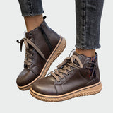April | Orthopedic Leather Ankle Boots