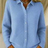 Hannah | Ribbed Knit Cardigan