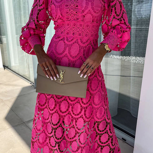 Gabrielle - Elegant Midi Dress