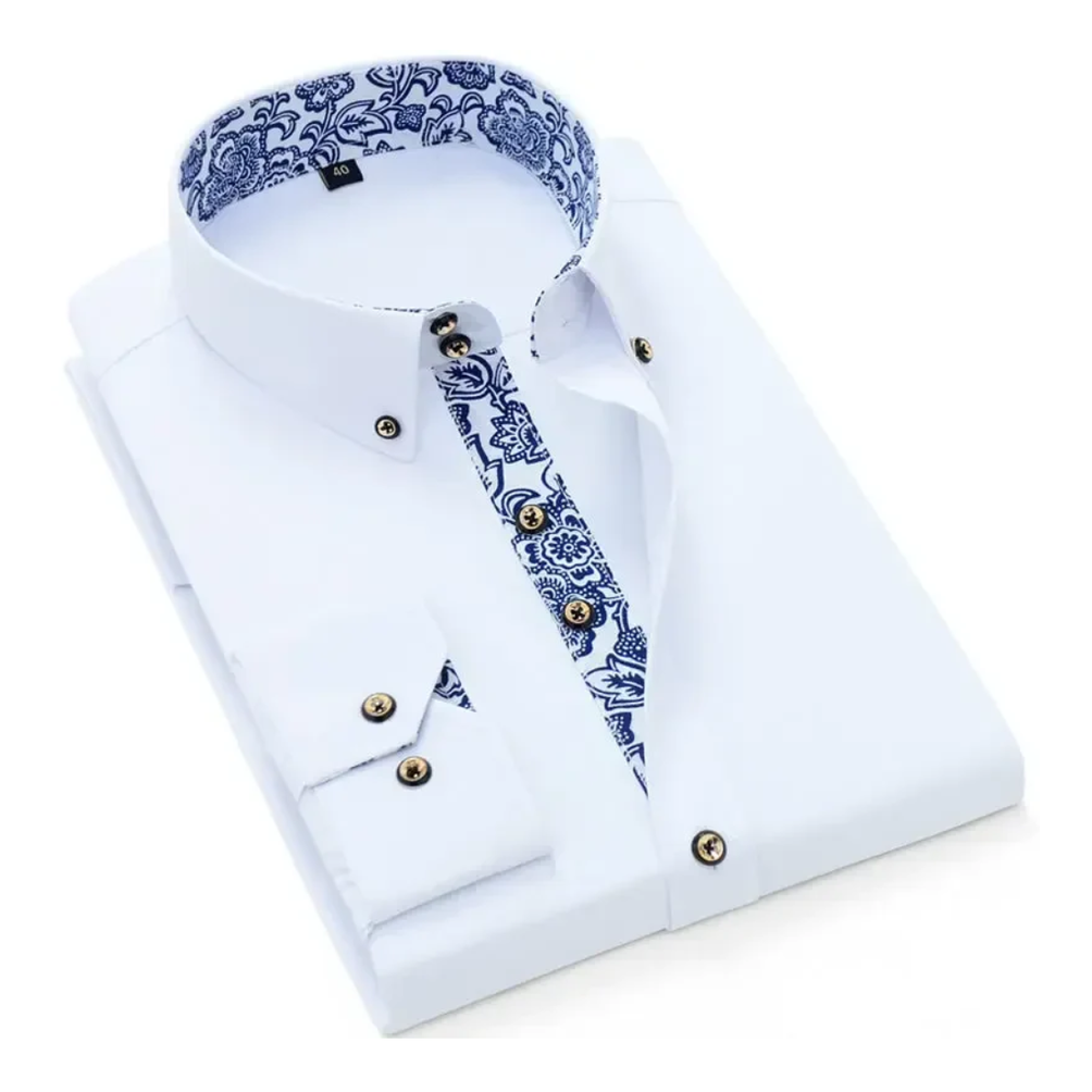 Rowan | Shirt with Contrast Piping