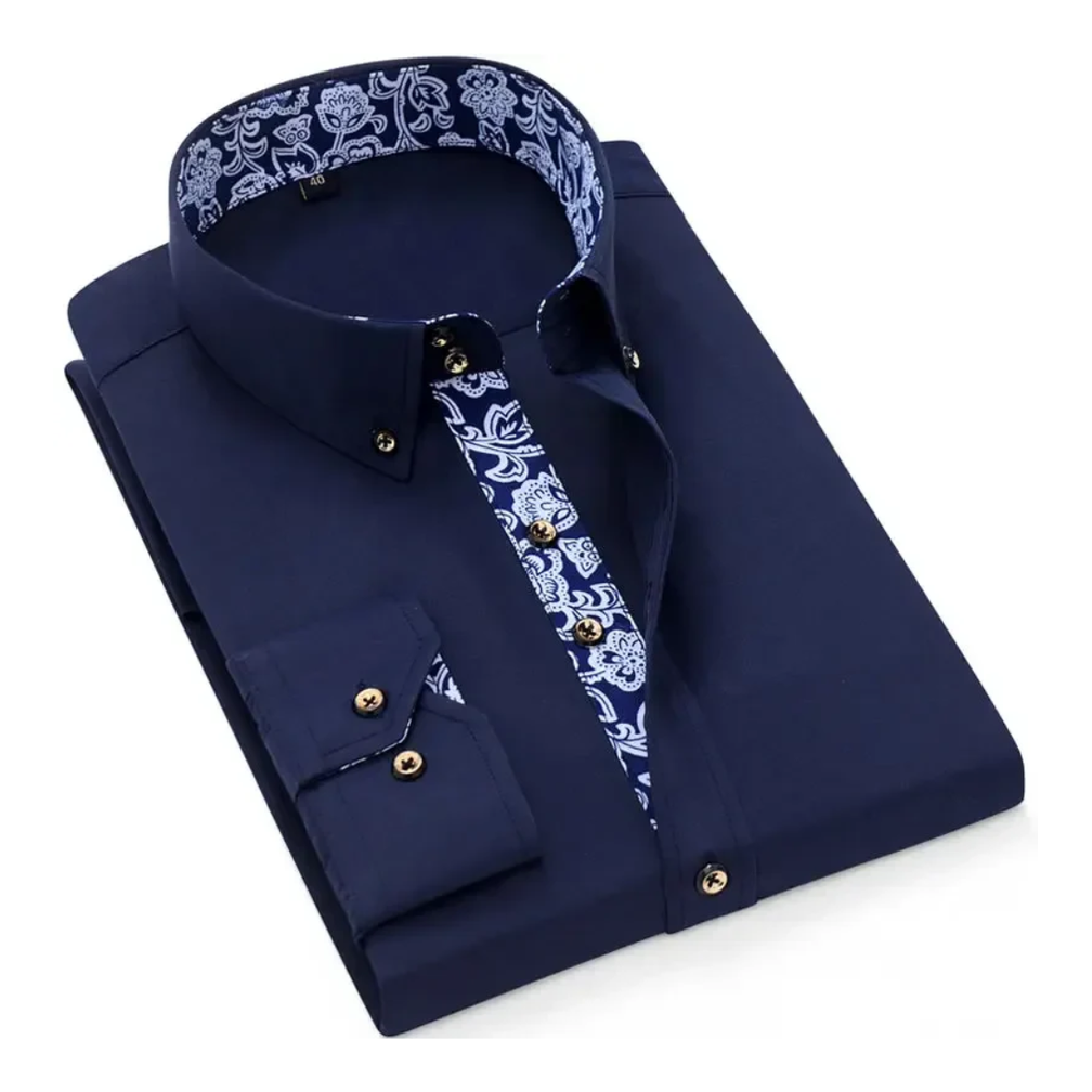 Rowan | Shirt with Contrast Piping