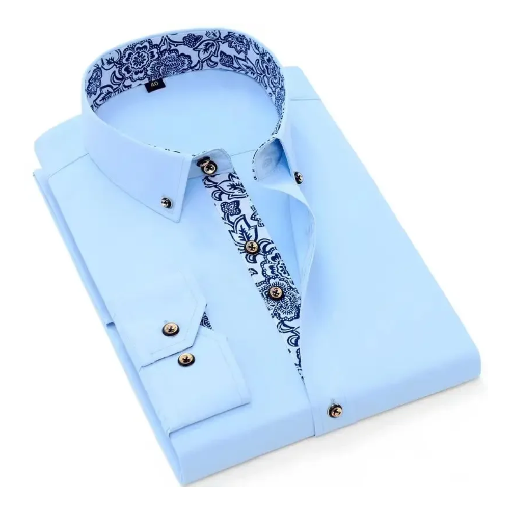 Rowan | Shirt with Contrast Piping