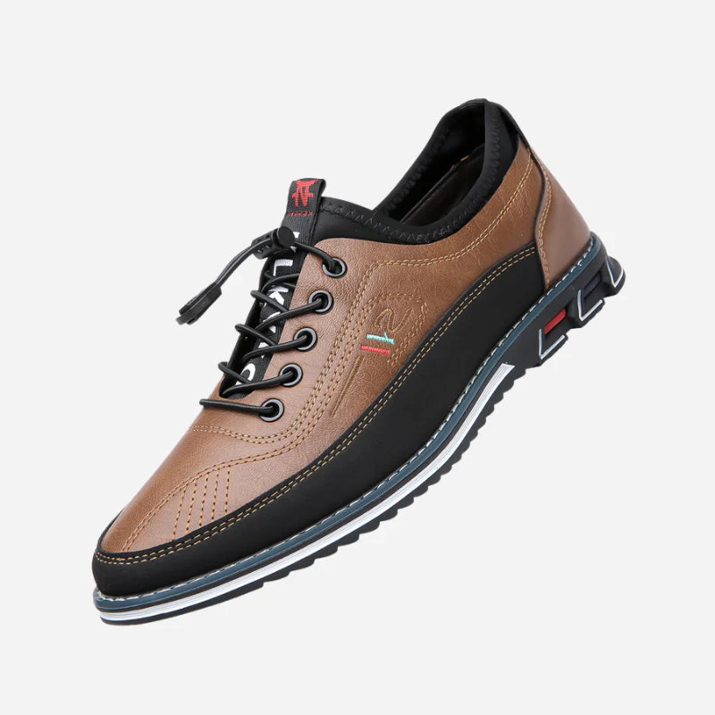 Nicolas | Two-Tone Casual Lace-Up Shoes