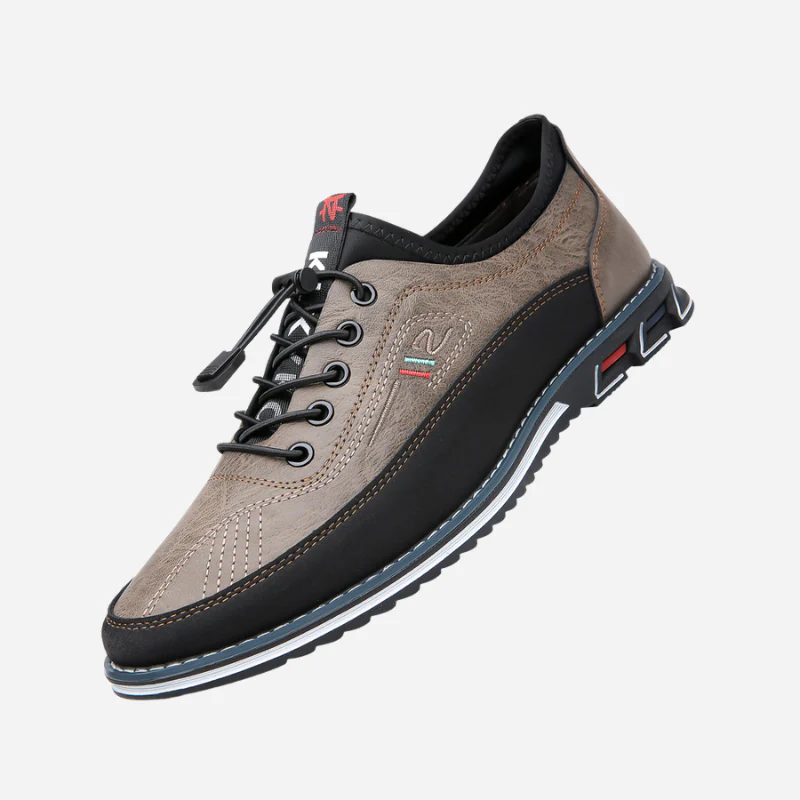 Nicolas | Two-Tone Casual Lace-Up Shoes