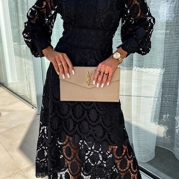 Gabrielle - Elegant Midi Dress
