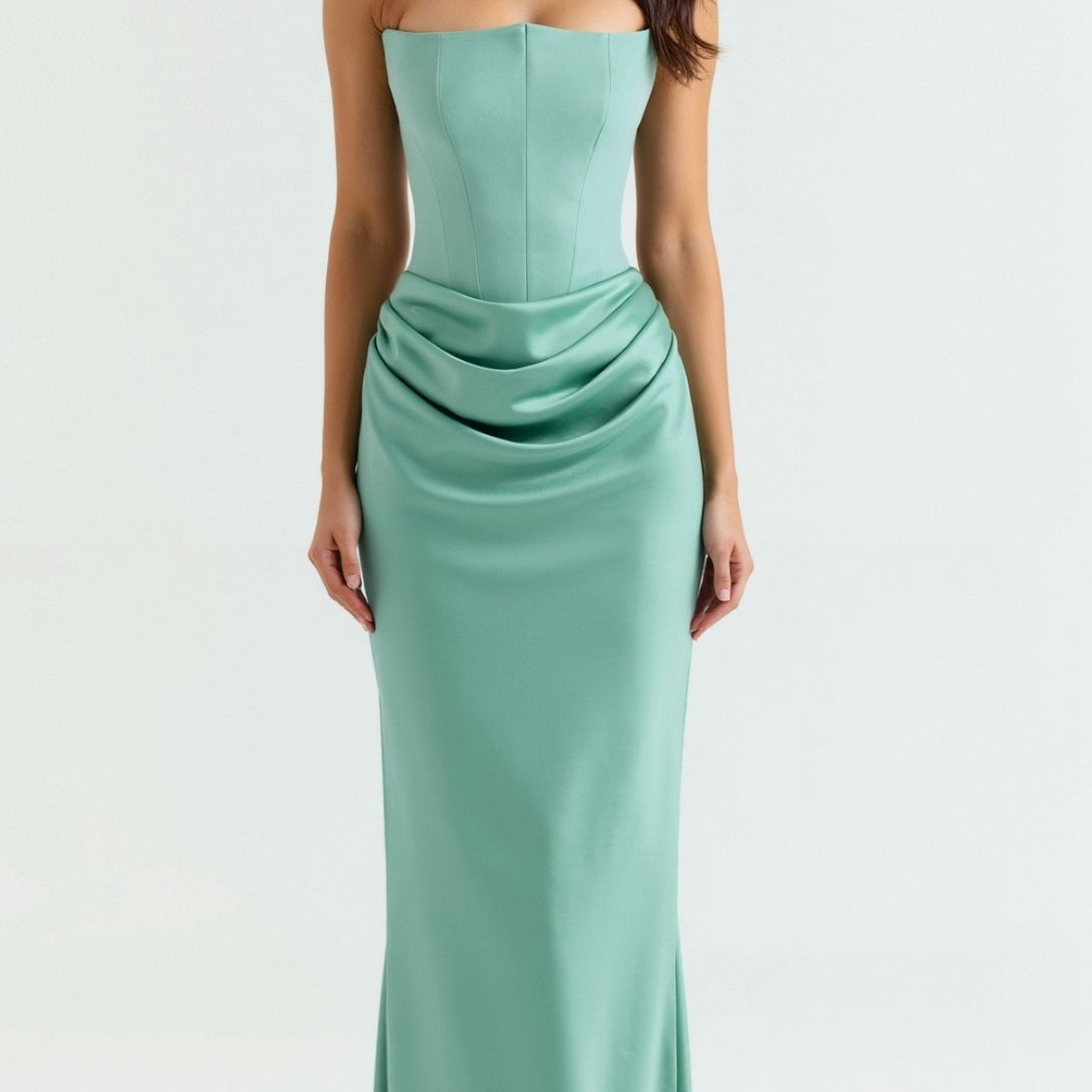 Emily - Long dress with bodice