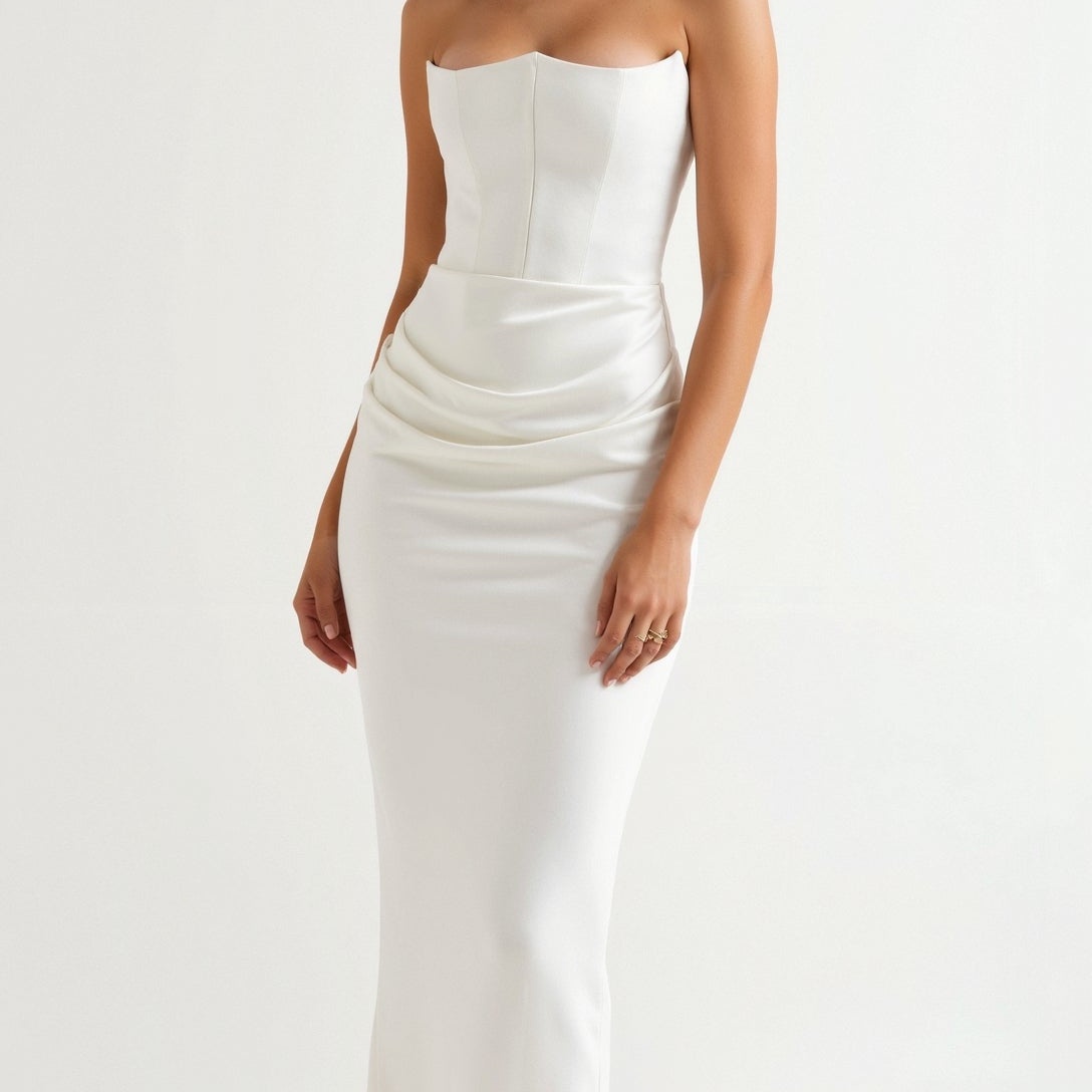 Emily - Long dress with bodice