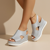 Luna - Relaxed Wedge Sandals
