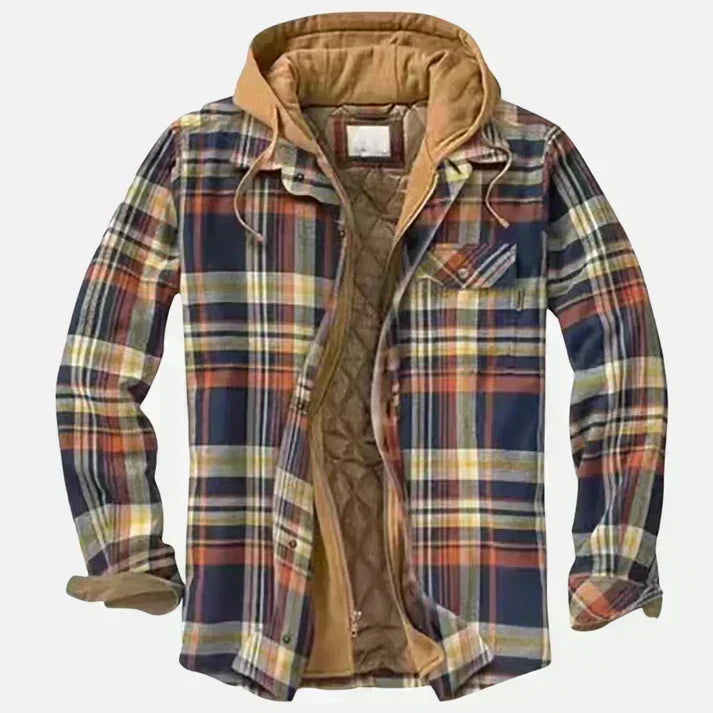 Rory | Patchwork Plaid Jacket