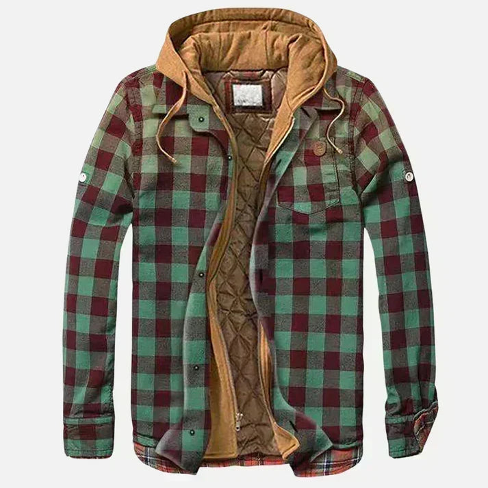 Rory | Patchwork Plaid Jacket