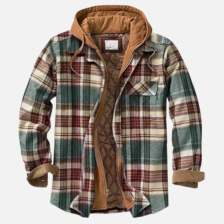 Rory | Patchwork Plaid Jacket