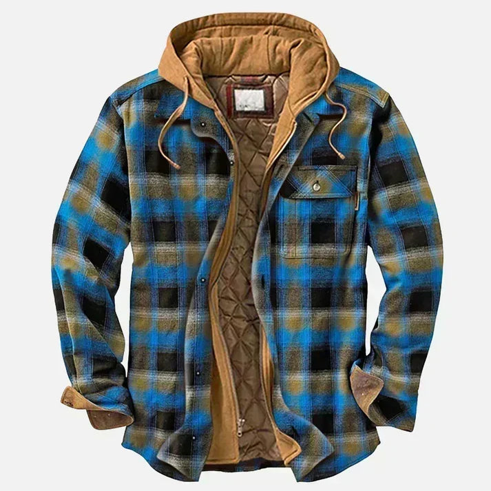 Rory | Patchwork Plaid Jacket