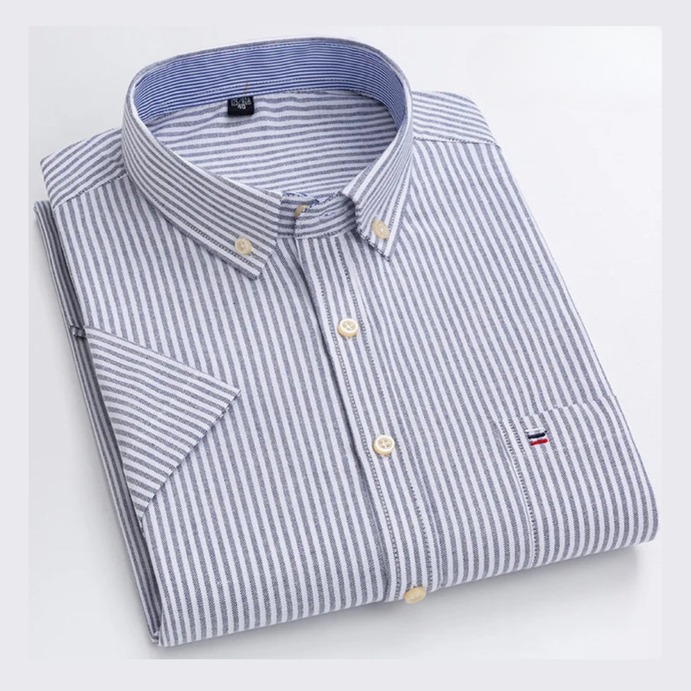 Kyle | Fine Stripe Shirt