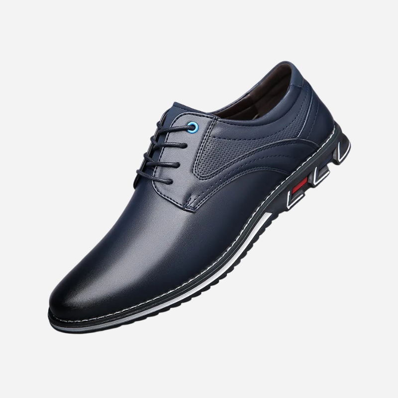 Simon | Brown Smart Lace-Up Shoes
