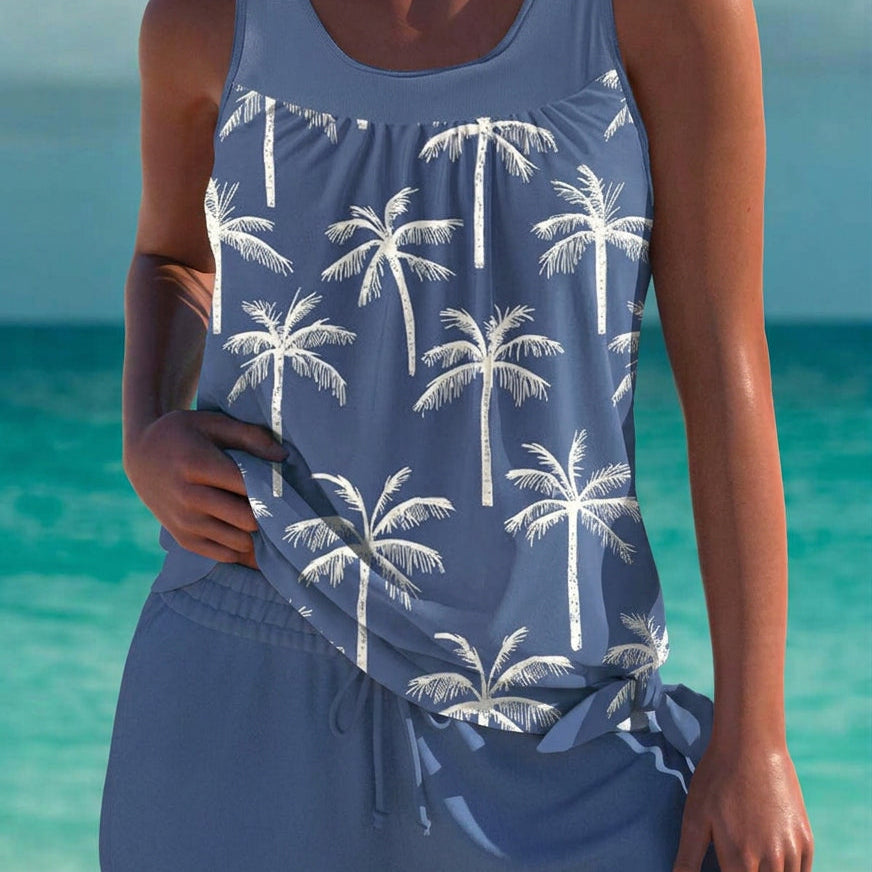 Phoebe | Tummy Control Tankini with Matching Shorts
