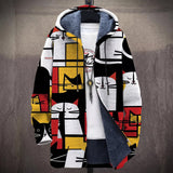 Jennifer | Bold Mondrian-Inspired Cat Print Jacket