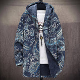 Eloise | Navy Paisley Floral Print Jacket