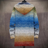 Louisa | Multicolor Horizon Gradient Print Jacket