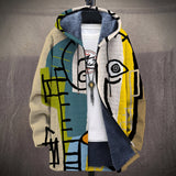 Clementine | Multicolor Cubist Face Print Jacket