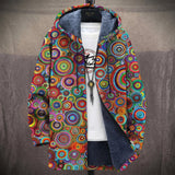 Cora | Multicolor Concentric Circle Print Jacket