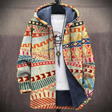 Melanie | Multicolor Aztec Geometric Print Jacket