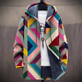 Allison | Multicolor Geometric Print Jacket