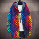 Esther | Rainbow Mosaic Tile Print Jacket