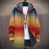 Theresa | Multicolor Sunset Gradient Print Jacket