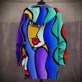 Rosalie | Multicolor Pop Art Print Jacket