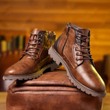 Thomas | Brown Casual Lace-Up Boots