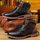 Thomas | Brown Casual Lace-Up Boots