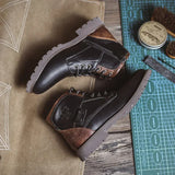 Thomas | Brown Casual Lace-Up Boots