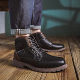 Thomas | Brown Casual Lace-Up Boots