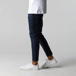 Lorne men's slim fit stretch chino pants, view 13